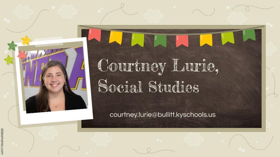 Mrs. Lurie, Social Studies (and Business)
