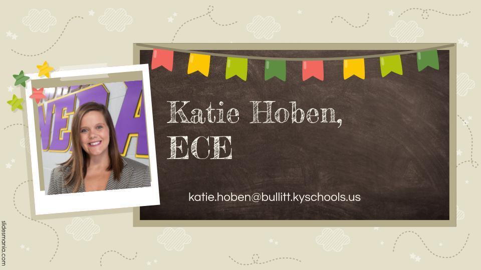 Mrs. Hoben, ECE Teacher
