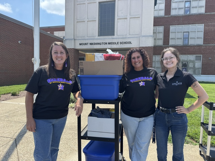 Aspen Creek’s GENEROUS donation of school supplies