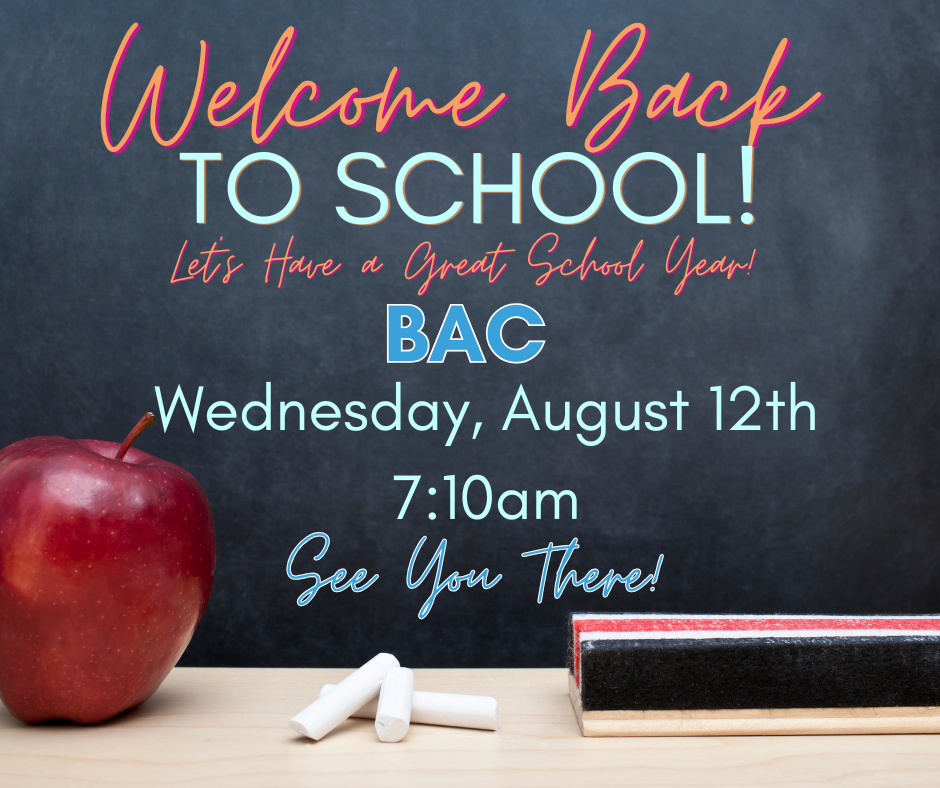 Welcome Back to School