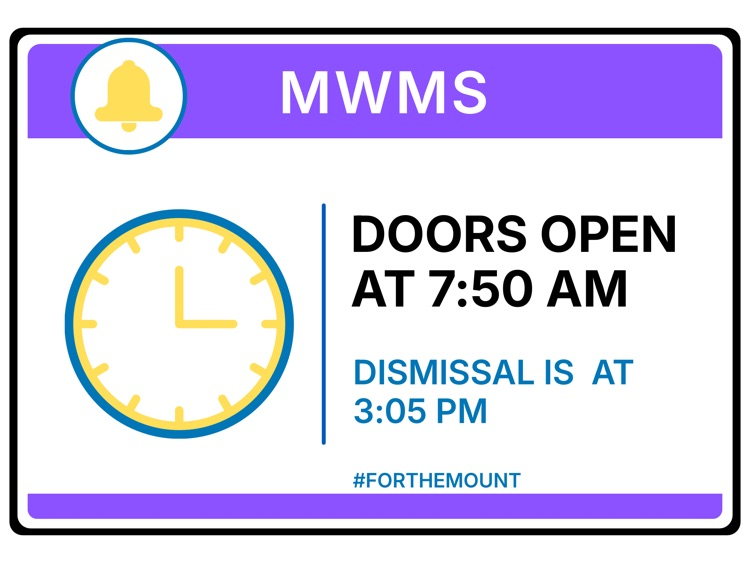 Doors open at MWMS