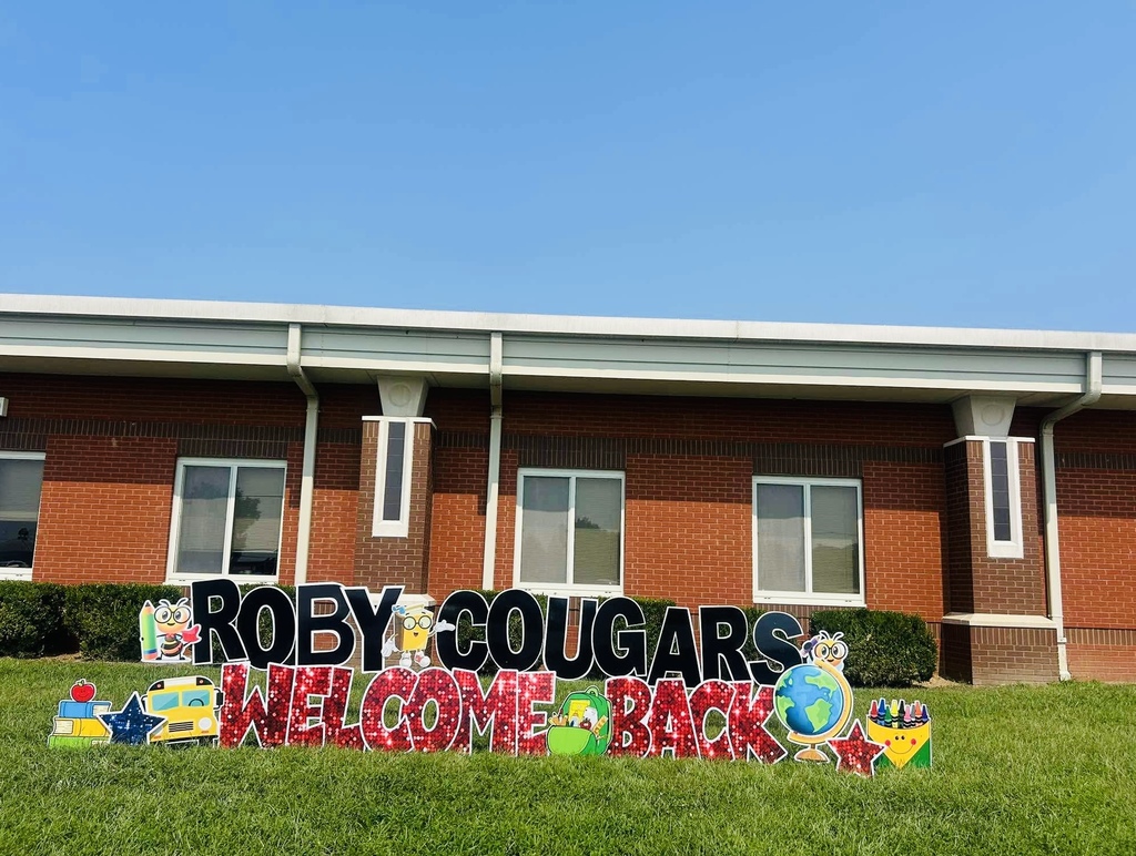 Welcome Back Cougar Cubs sign