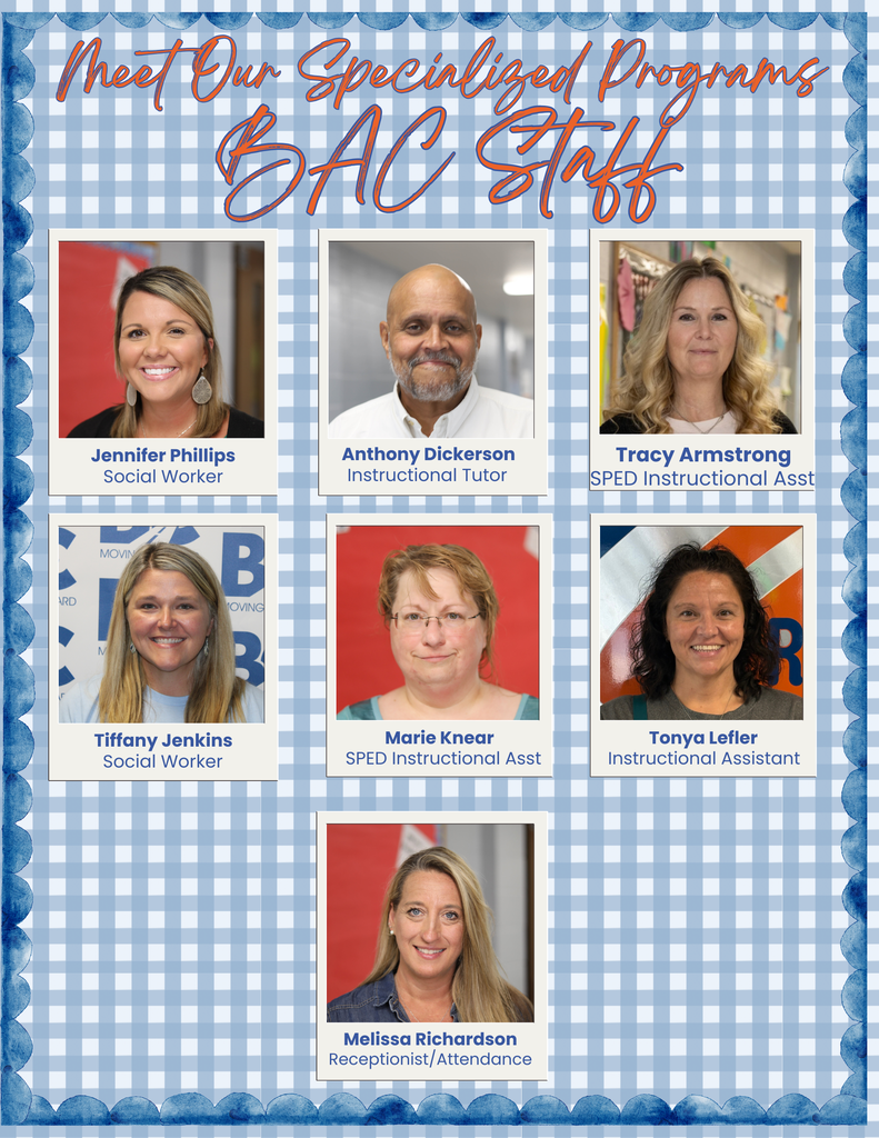 Specialized Programs BAC Staff