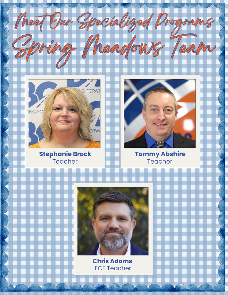 Specialized Programs Spring Meadows Staff