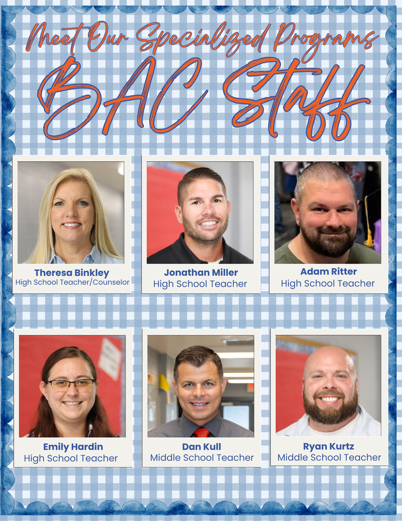 Specialized Programs BAC Staff