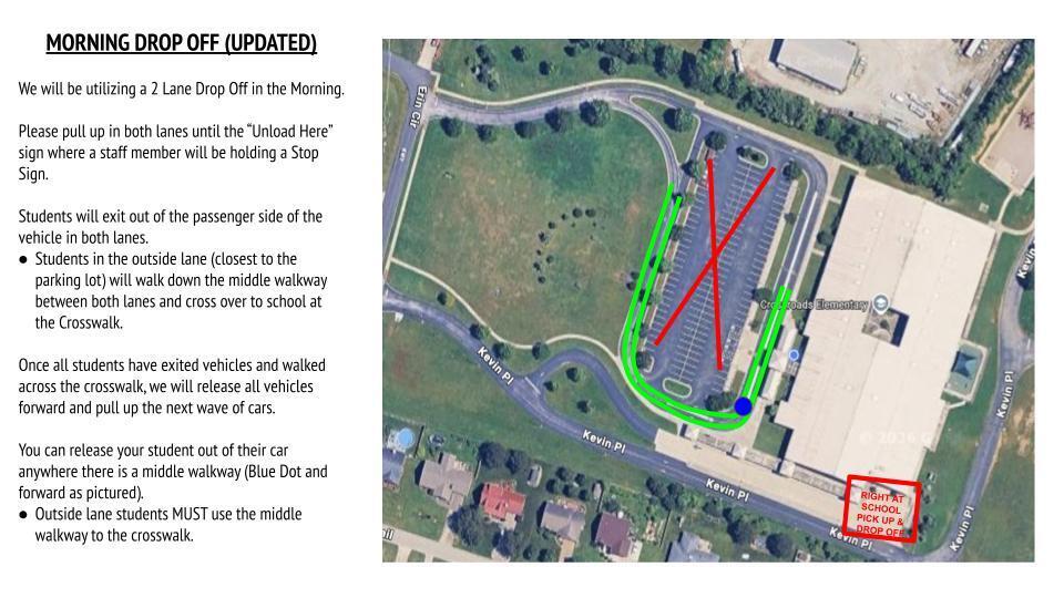 Updated Drop Off Procedures