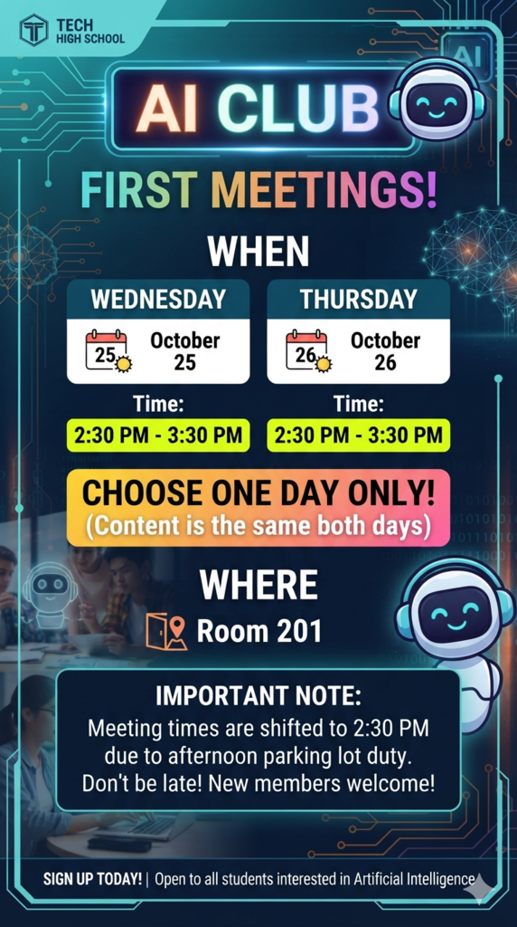 Announcement