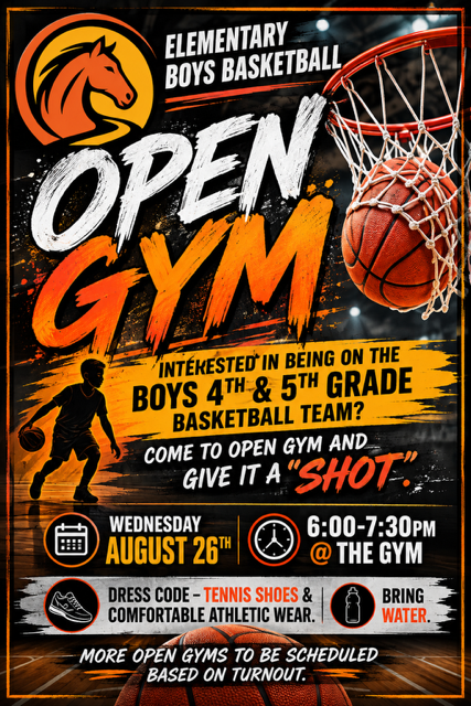 Boys Basketball Open Gym