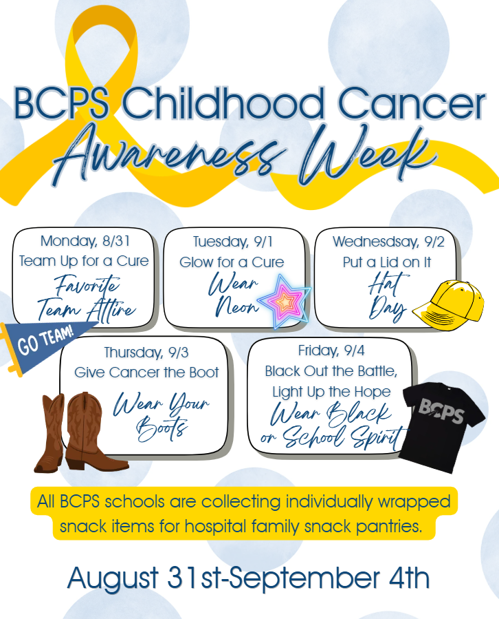 BCPS Childhood Cancer Awareness Week