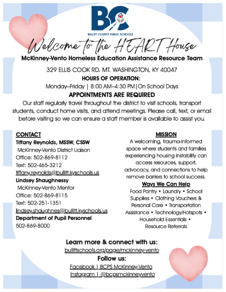 HEART House Info
