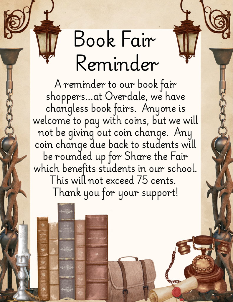 Changeless book fair flyer