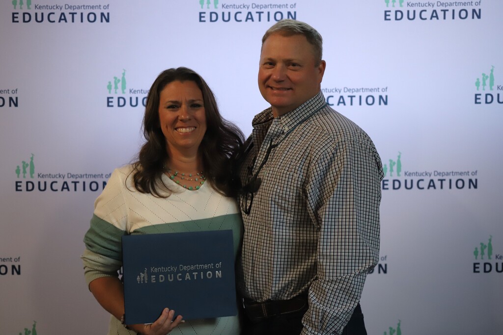 Amanda O'Bryan Kentucky Teacher of the Year Ceremony