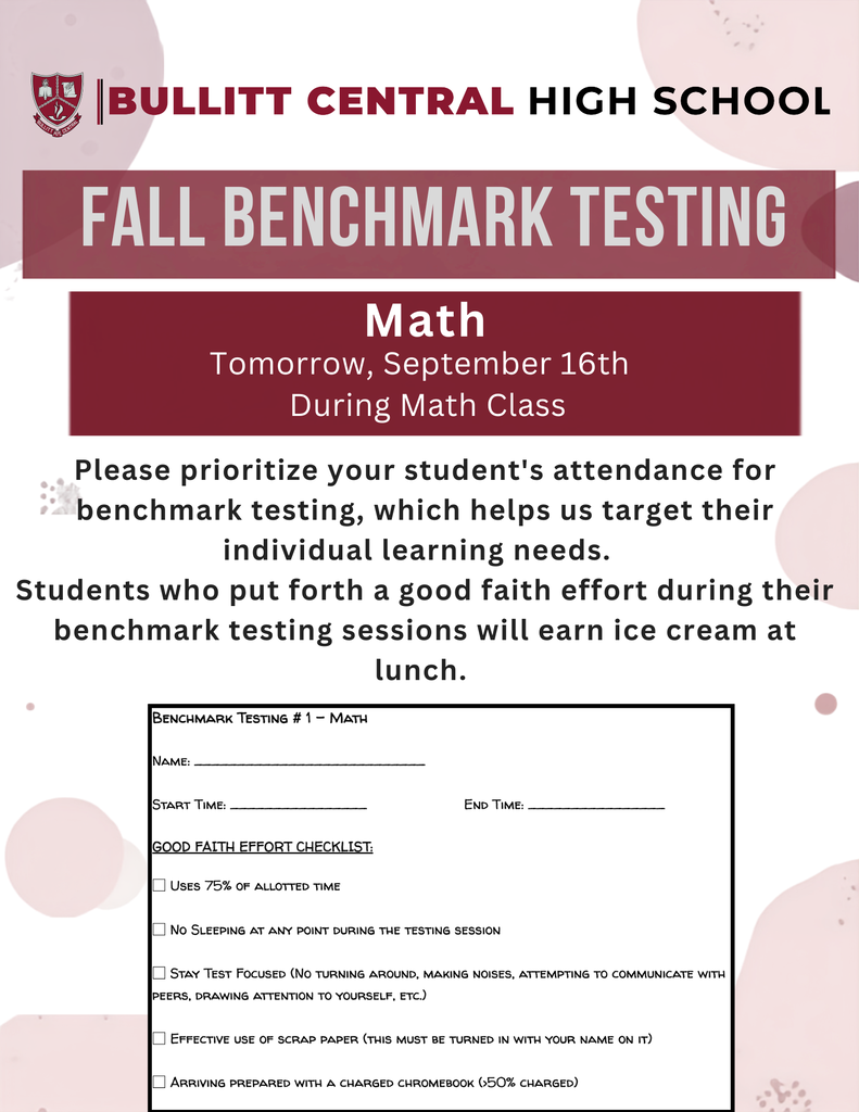 Math Benchmark Testing