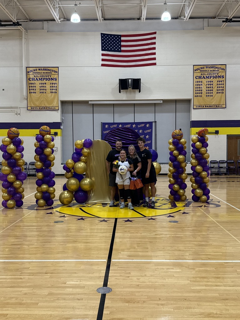Lady Generals Basketball 8th Grade Night