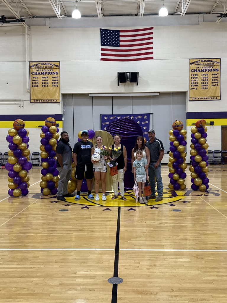 Lady Generals Basketball 8th Grade Night