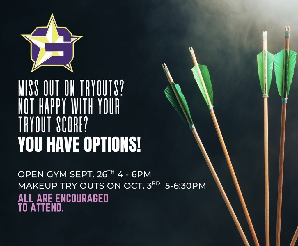 Archery Open Gym and Make-Up Tryouts