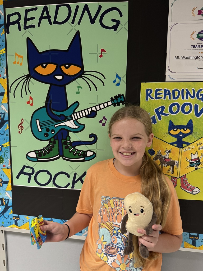 Reading Rocks!  Back to School Challenge Winner