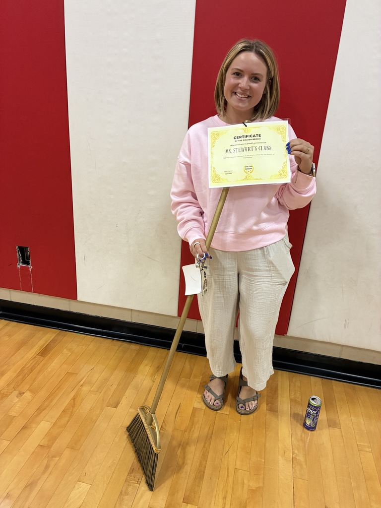 cleanest classroom award winner