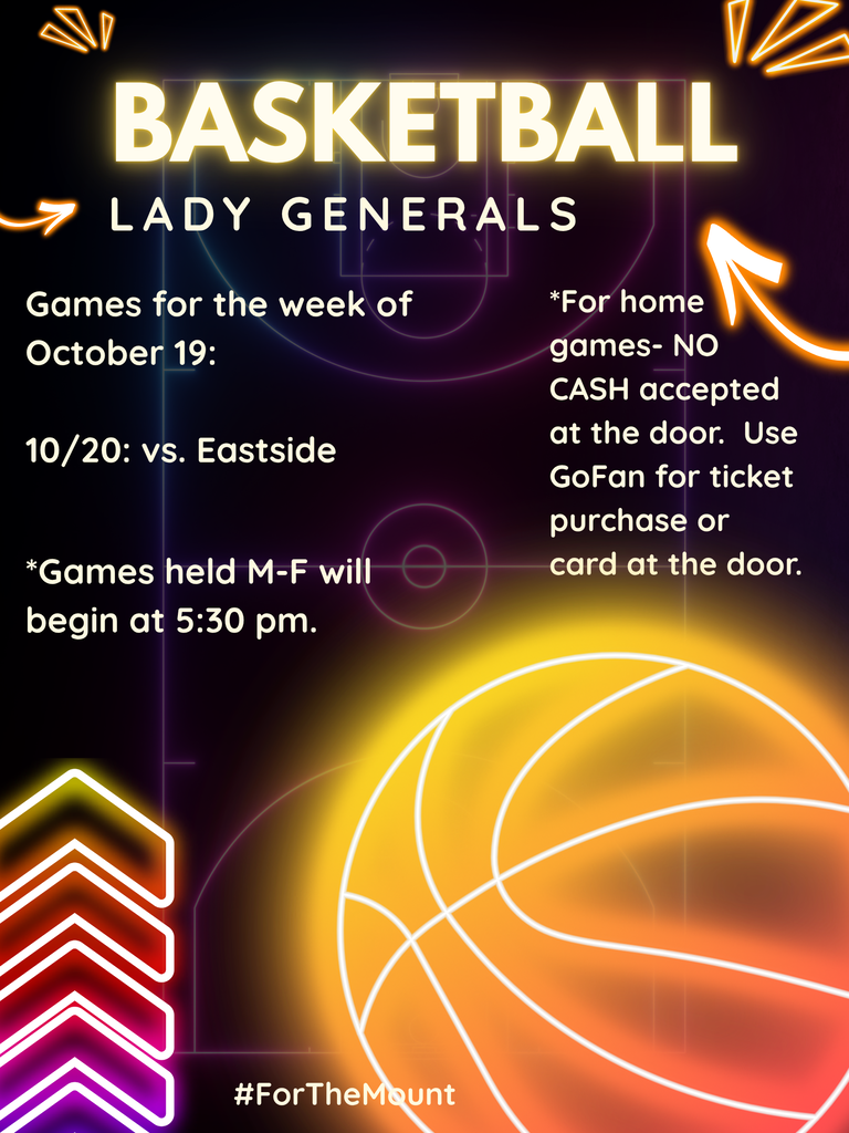 Good luck Lady Generals Basketball