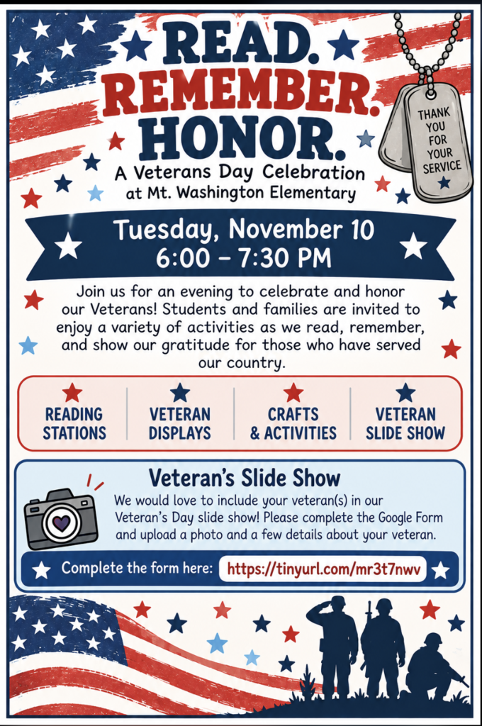 Veteran's Day Program
