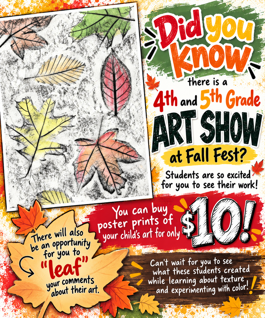 Art Show at the Fall Fest?