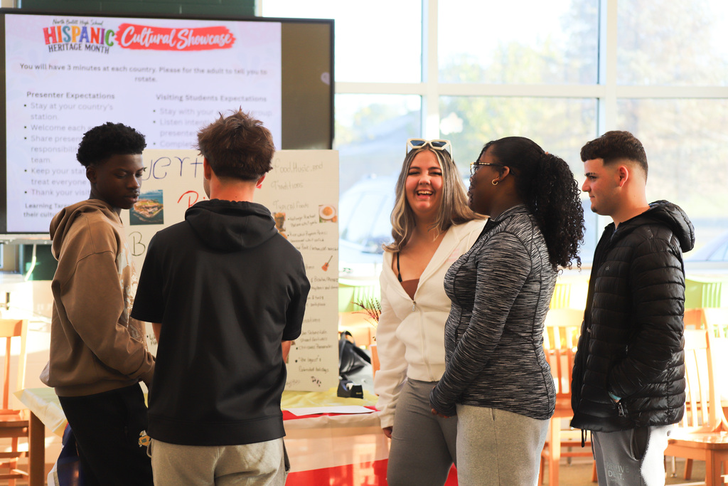Hispanic Heritage Month: Presentation of trifold displays showcase