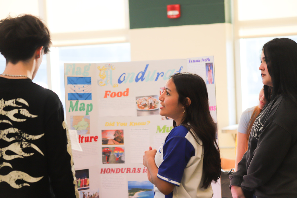 Hispanic Heritage Month: Presentation of trifold displays showcase