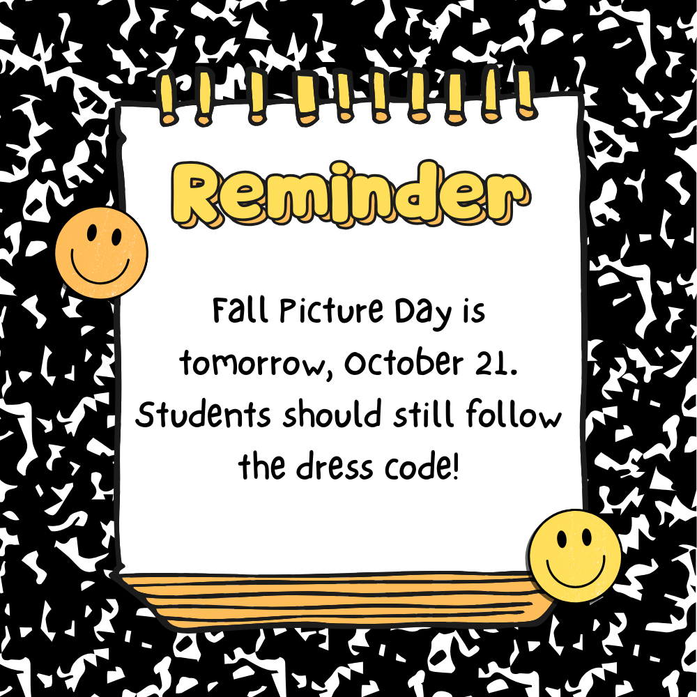 picture day reminder