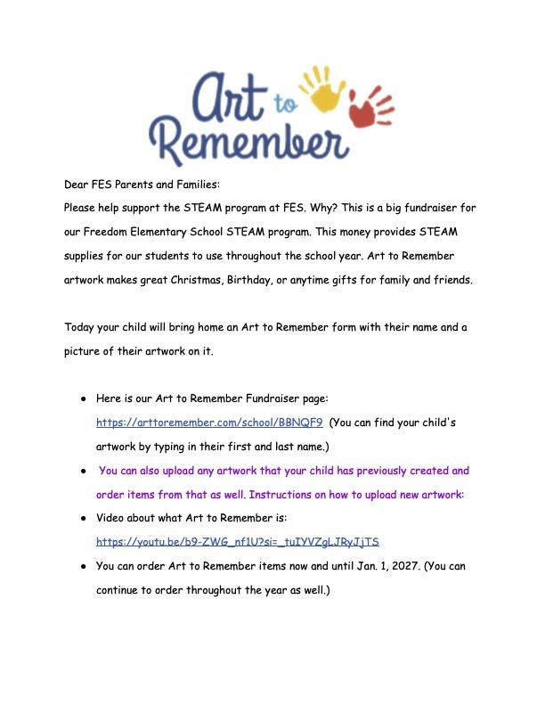 Art Steam fundraiser