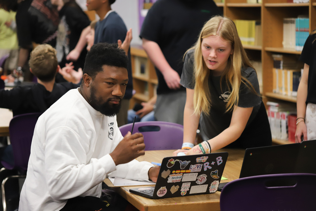 MWMS Entrepreneurship Competition to showcase business plans the students created; students sharing with peers and community members
