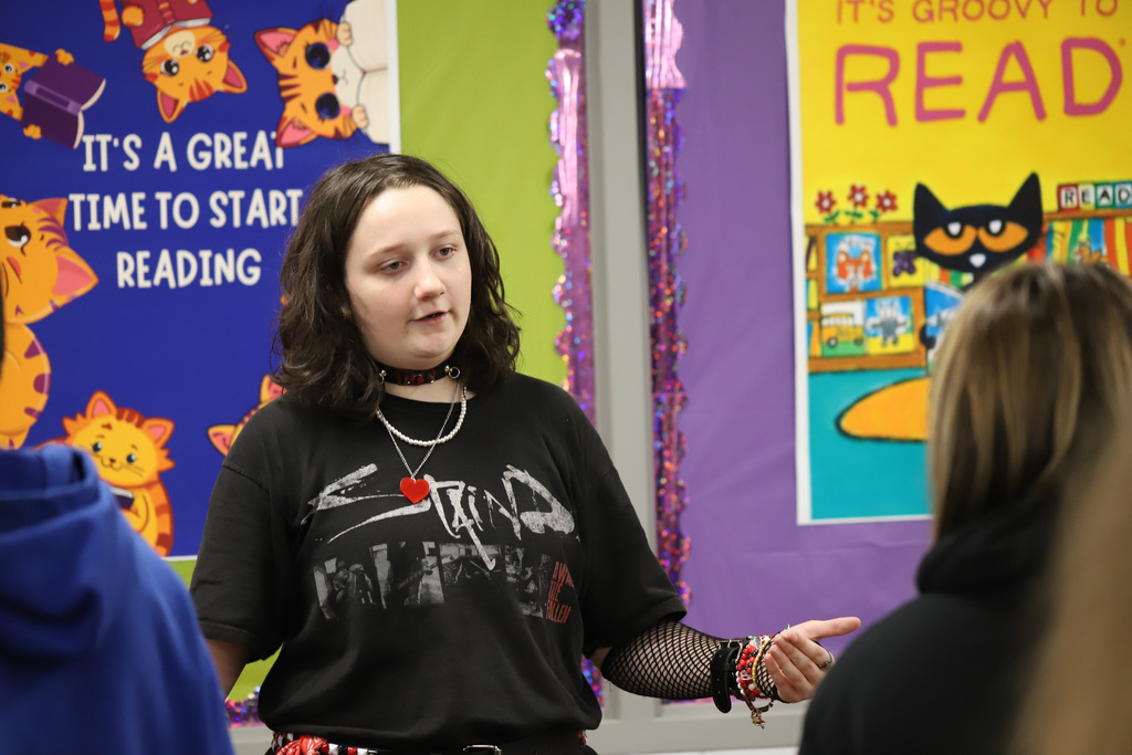 MWMS Entrepreneurship Competition to showcase business plans the students created; students sharing with peers and community members