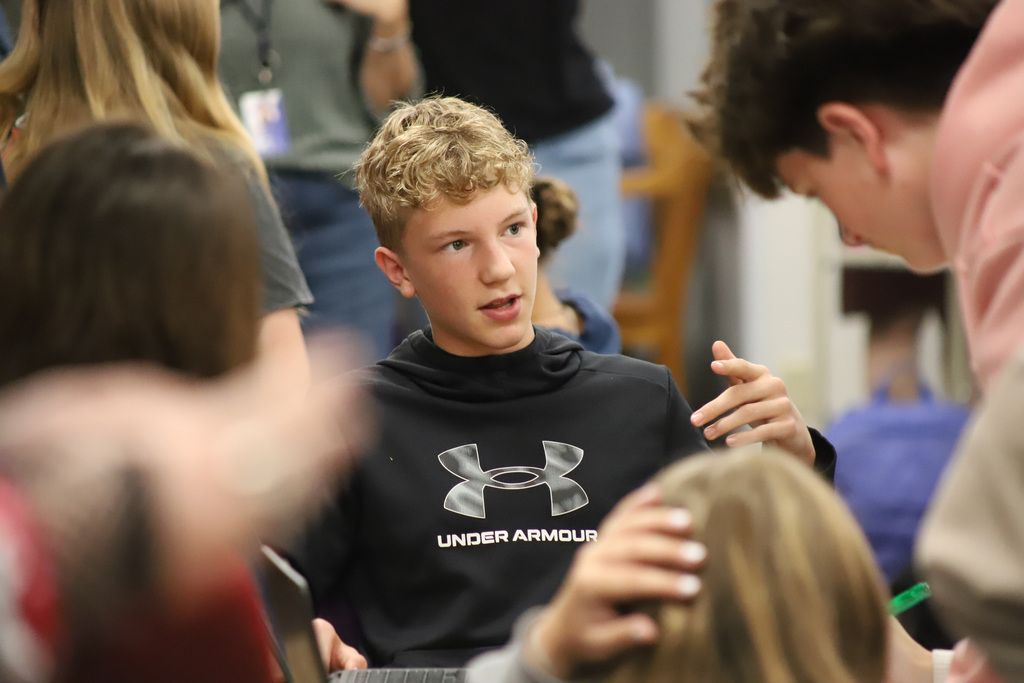 MWMS Entrepreneurship Competition to showcase business plans the students created; students sharing with peers and community members