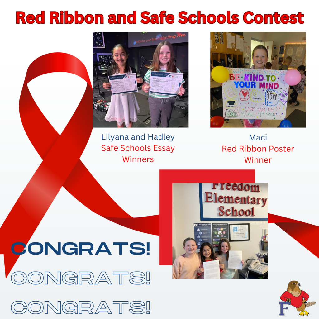 Red Ribbon and Safe Schools Contest Winners
