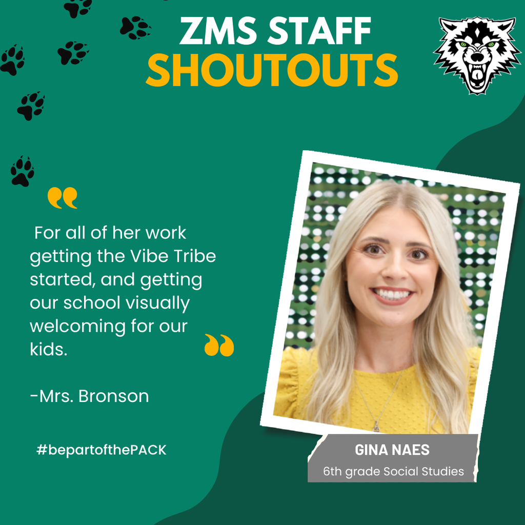 Naes staff shoutout