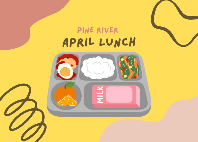 April LUNCH Menu