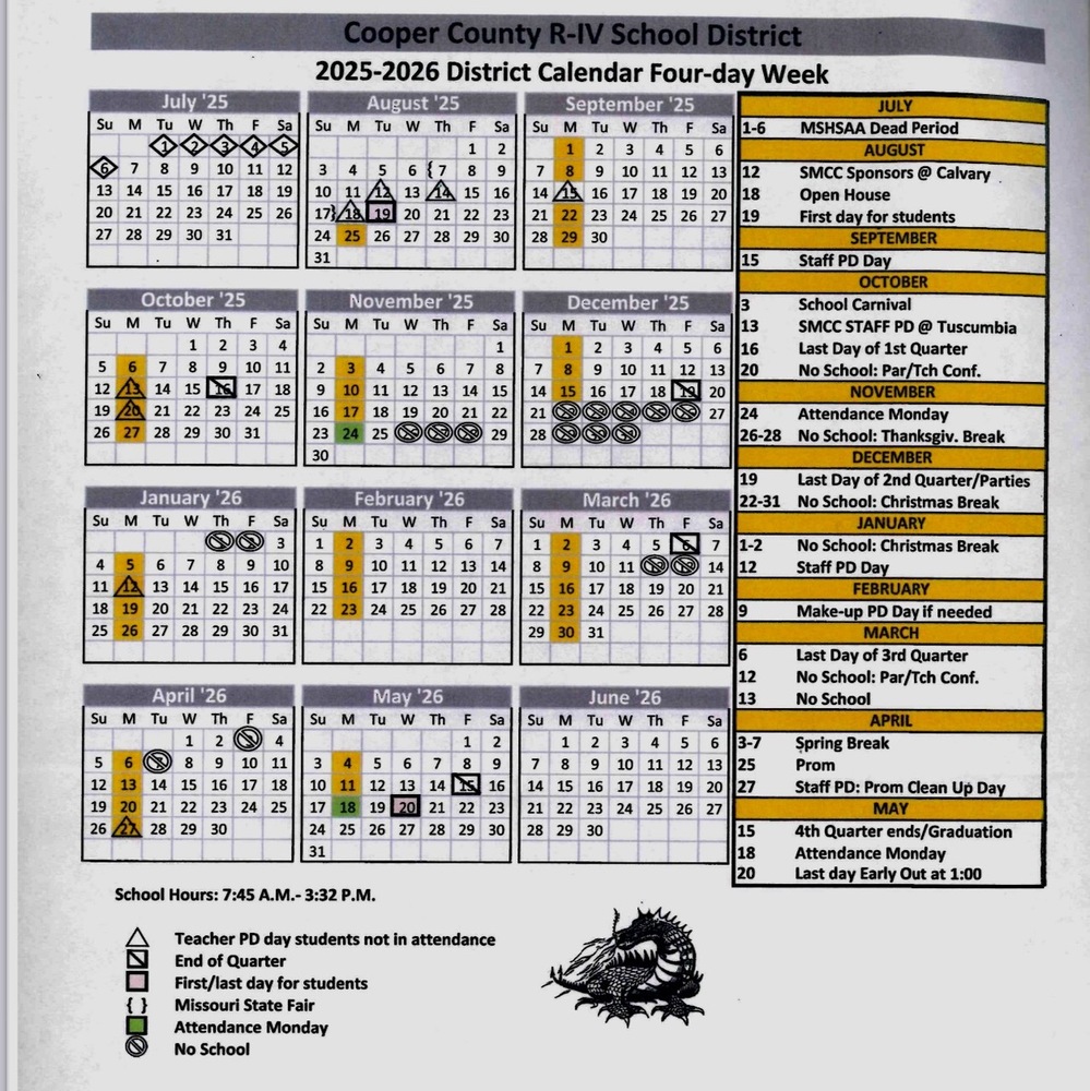 2025-2026 Calendar