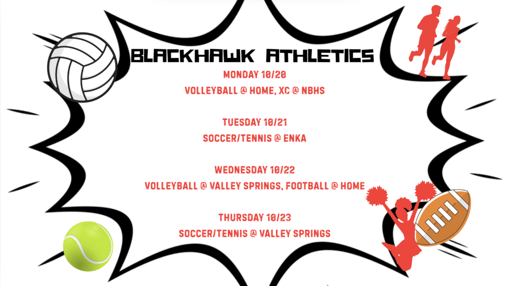 Athletics this week