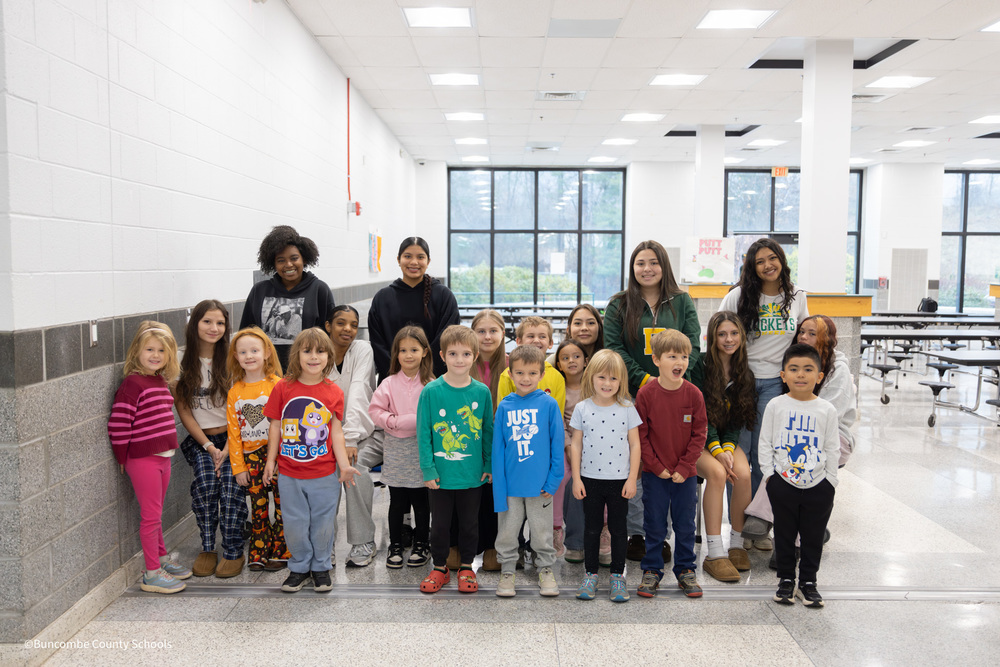 Kindergarten Students with High Schoolers
