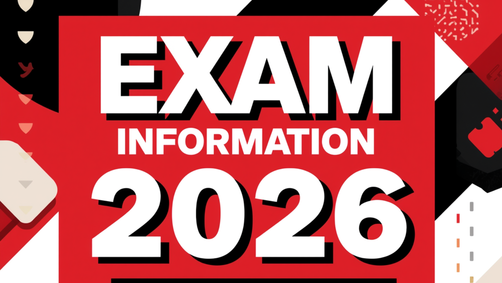 Exam Information 2026  Header