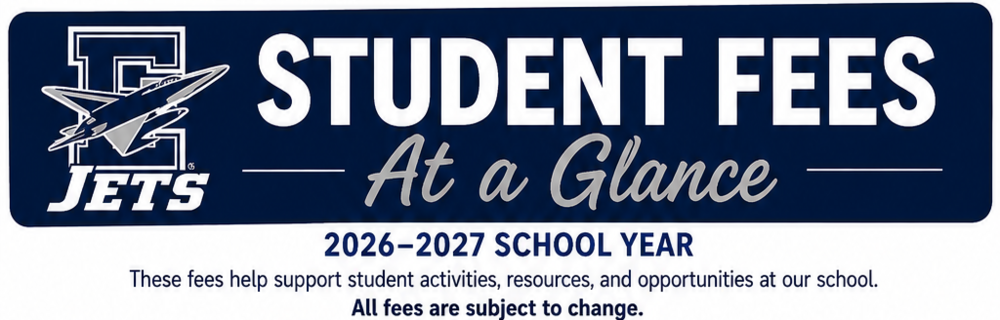Student fees flyer