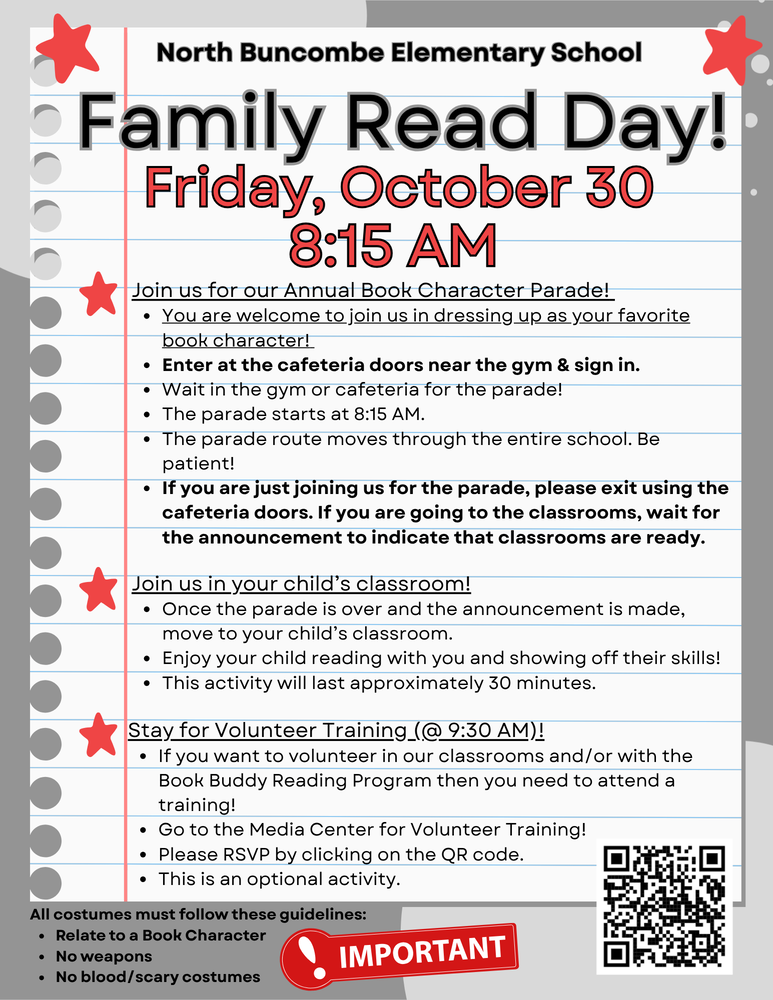 Family Read Day! 