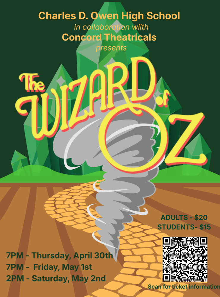 CDOHS presents The Wizard of Oz 