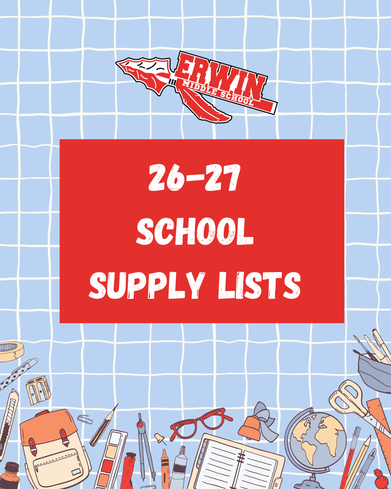 School supply graphic