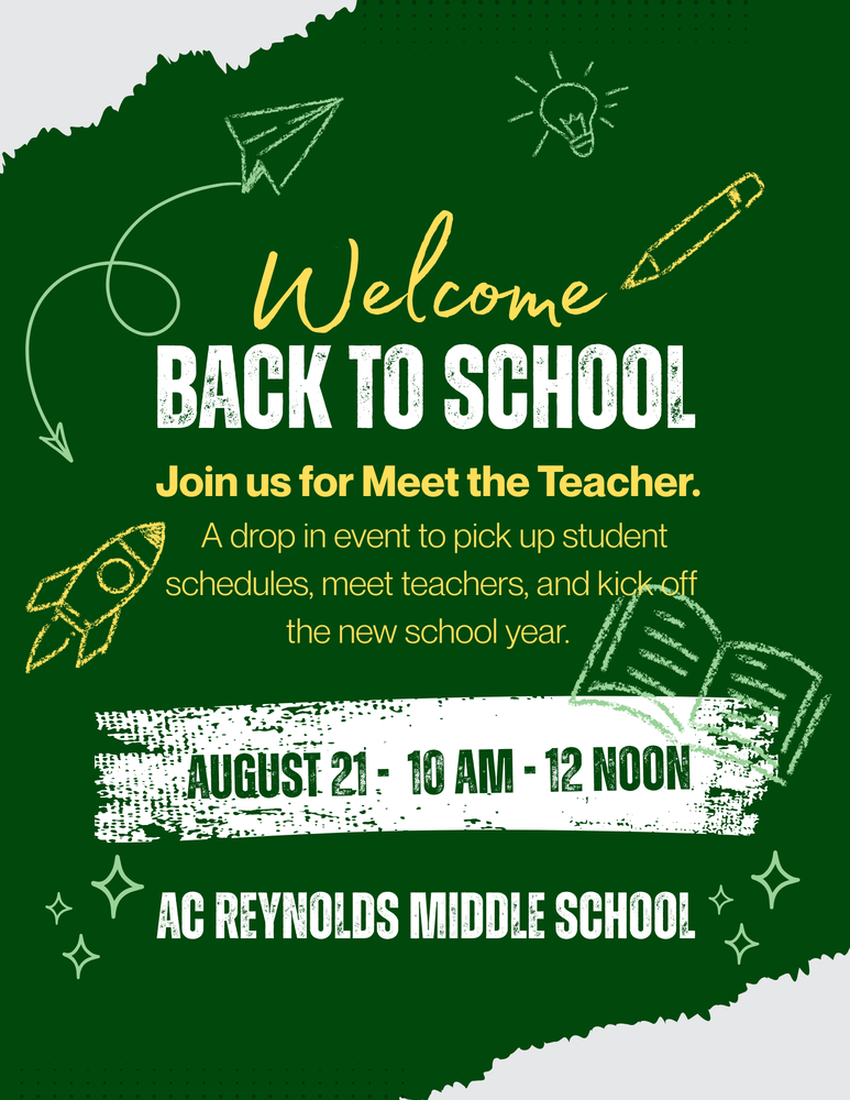 Meet the Teacher flyer 