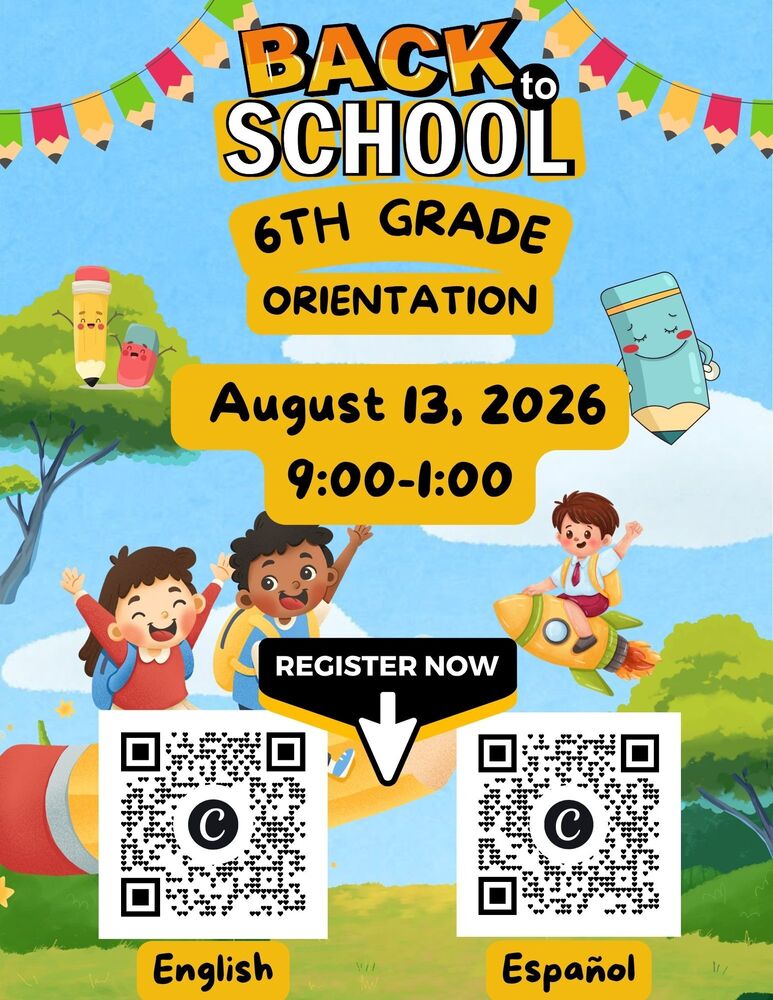 Rising 6th Grade Orientation