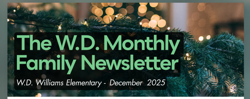 Dec Family Newsletter