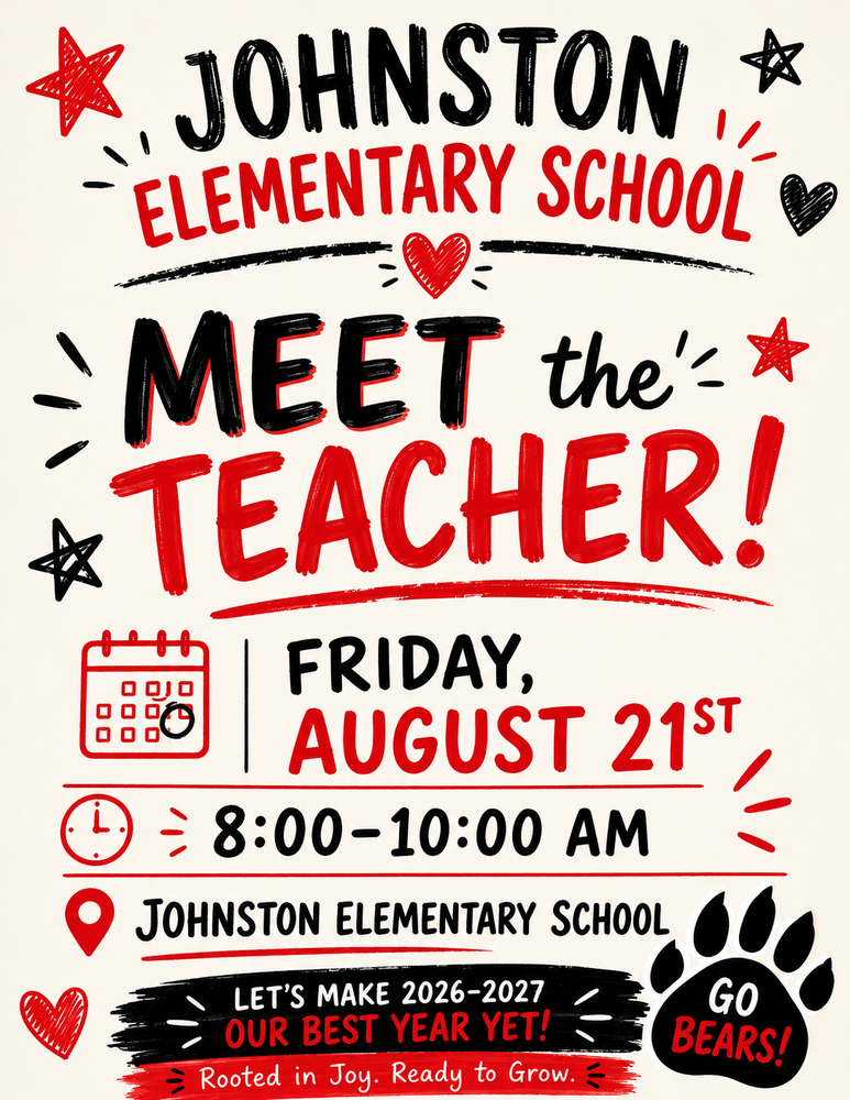 Meet the Teacher flyer