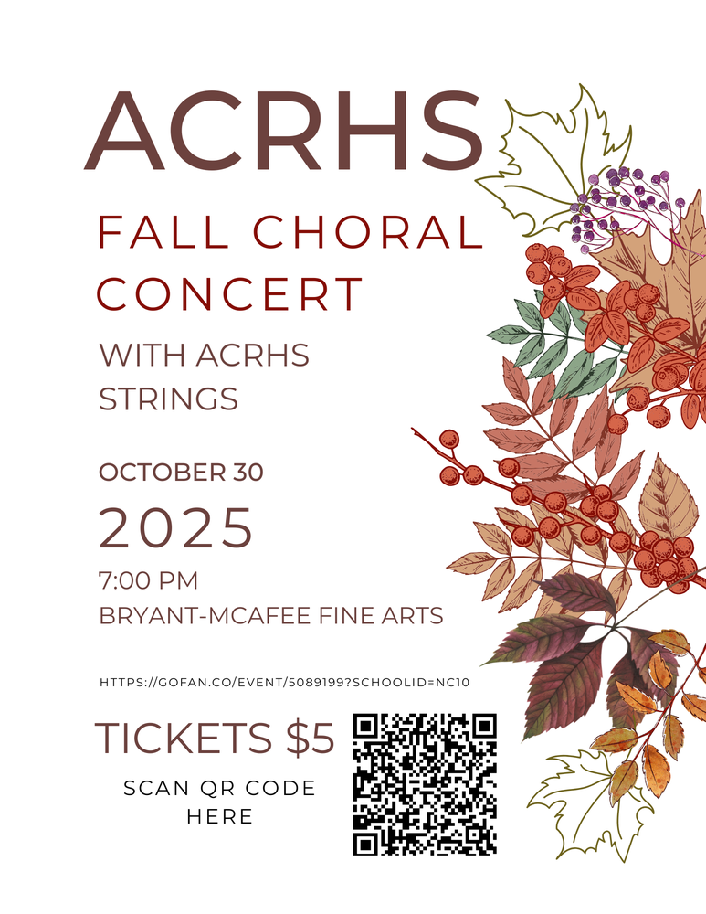 Fall choral concert
