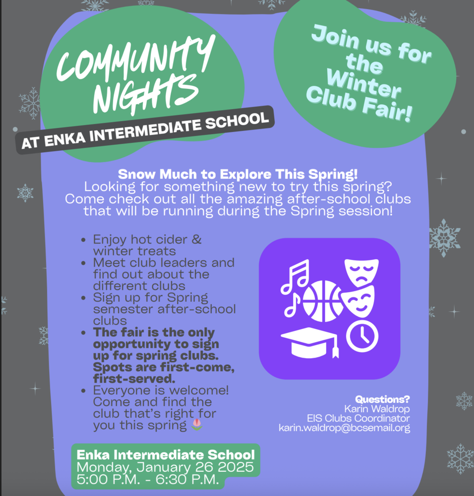 EIS Community Nights Club Fair