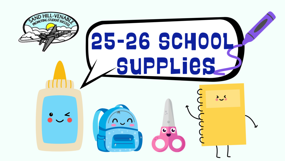 25-26 School Supplies